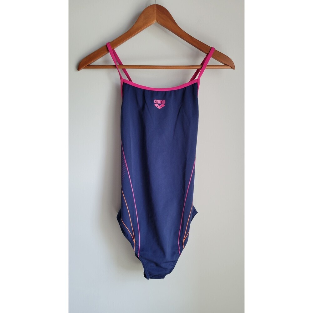 Arena Women's One Piece Competitive Swimwear Swimsuit 100% Polyester Size 36